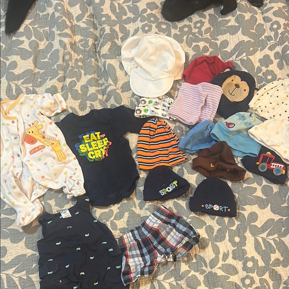 Newborn Clothes and Hats